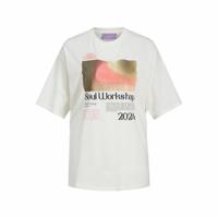 Dames-T-Shirt met Korte Mouwen Jack & Jones Jxpaige Wit - Maat: M