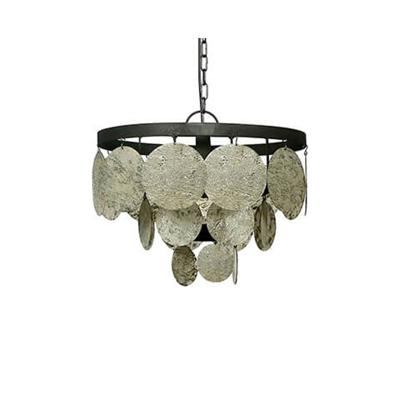 Hanglamp Schijf Vineer S 2397