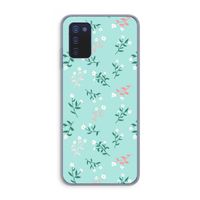 Small white flowers: Samsung Galaxy A03s Transparant Hoesje