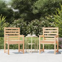 Tuinstoelen 2 st 60x48x91 cm massief grenenhout