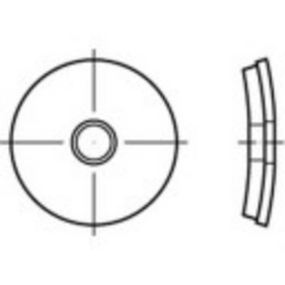 Afdichtringen 88277 RVS A2 1000 stuk(s) TOOLCRAFT TO-5455062