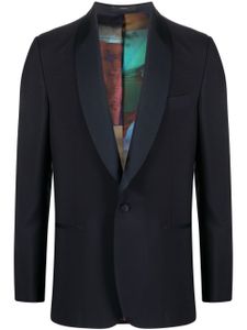 Paul Smith blazer à col châle - Bleu