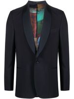 Paul Smith blazer à col châle - Bleu