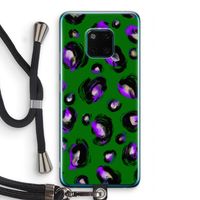 Green Cheetah: Huawei Mate 20 Pro Transparant Hoesje met koord