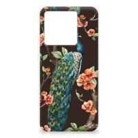 Xiaomi 13T | TPU Hoesje | Pauw met Bloemen