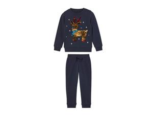 lupilu Baby kerstjoggingpak 2-delig (122/128, Marineblauw)