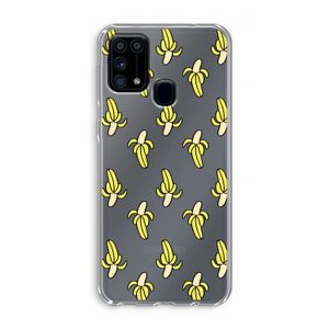 Bananas: Samsung Galaxy M31 Transparant Hoesje