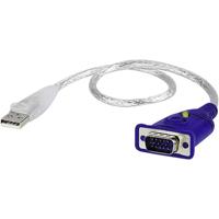 ATEN 2A-130G VGA / USB Adapter [1x VGA-stekker - 1x USB-A 2.0 stekker] Transparant 0.35 m - thumbnail