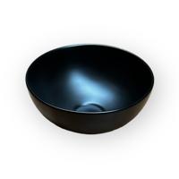 Waskom Casajoy Bold 28x12 cm Keramiek Rond Zwart Casajoy