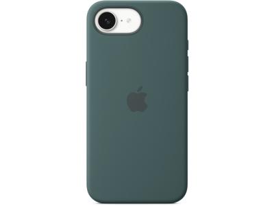 Apple MD3X4ZM/A Apple Silicone Case iPhone 16e Lake Green