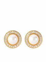 Christian Dior Pre-Owned boucles d'oreilles à perles pre-owned (années 1980)