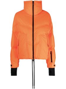 Moncler Grenoble doudoune Cluses à coupe courte - Orange