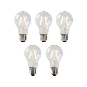 LUEDD Set van 5 E27 LED lampen A60 helder 2W 180 lm 2700K