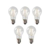 LUEDD Set van 5 E27 LED lampen A60 helder 2W 180 lm 2700K