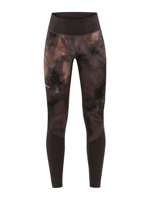 Craft Advanced Subz Wind 2 hardloopbroek dames bark multi L