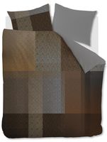 Beddinghouse Dekbedovertrek Harris Bruin-1-persoons (140 x 200/220 cm) - thumbnail