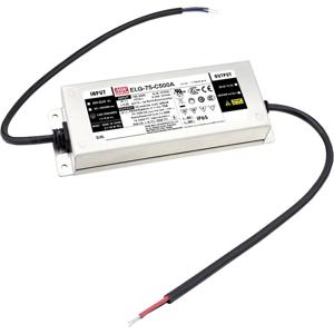 Mean Well ELG-75-C700B-3Y LED-driver Constante stroomsterkte 74.9 W 700 mA 53 - 107 V/DC 3-in-1 dimmer, Dimbaar, Montage op ontvlambare oppervlakken, Geschikt