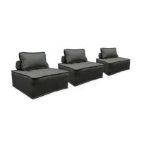 sweeek - Modulaire fauteuil in stof (x3)