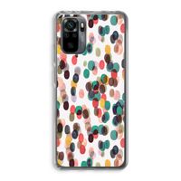 Tropical Dots: Xiaomi Redmi Note 10 Pro Transparant Hoesje