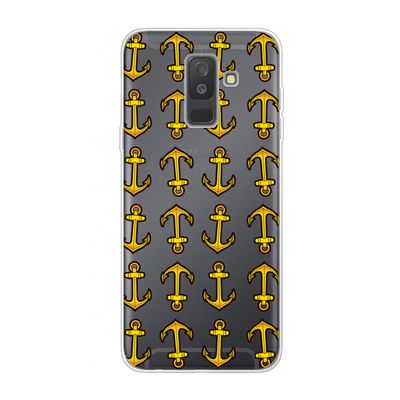 Musketon Anchor: Samsung Galaxy A6 Plus (2018) Transparant Hoesje