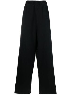 VETEMENTS pantalon en coton à coupe ample - Noir