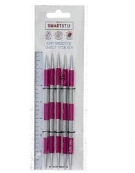 KnitPro Smartstix Sokkennaalden 14 cm (Roze) 6,00 mm