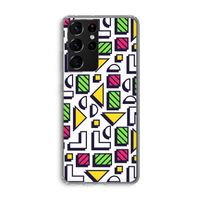 8-bit N°4: Samsung Galaxy S21 Ultra Transparant Hoesje