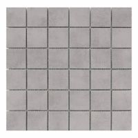 Mozaïektegel Cristacer Pascal Gris 33.3x33.3 cm Cristacer