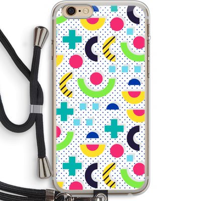 8-bit N°1: iPhone 6 PLUS / 6S PLUS Transparant Hoesje met koord