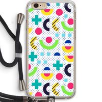 8-bit N°1: iPhone 6 PLUS / 6S PLUS Transparant Hoesje met koord