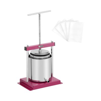 Fruitpers - RVS/ijzer - 5 l - incl. 5 persdoeken - Royal Catering