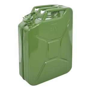 Jerrycan 20l groen metaal TüV/GS 0110009