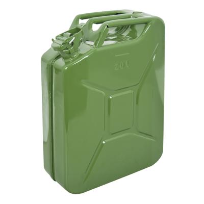 Jerrycan 20l groen metaal TüV/GS 0110009