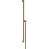 Hansgrohe Unica glijstang 90cm doucheslang 160cm brushed bronze 24405140