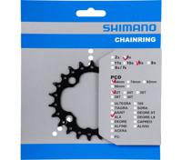 Shimano Kettingblad Deore 10V 24T Y1RP24000 M617 zwart - thumbnail