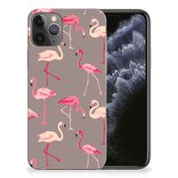 Apple iPhone 11 Pro TPU Hoesje Flamingo - thumbnail