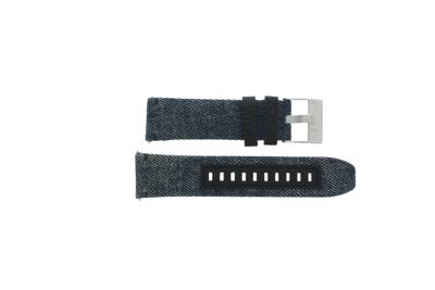 Horlogeband Diesel DZ4374 Textiel Jeans 24mm
