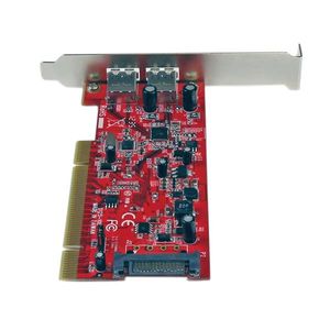 StarTech.com 2-poorts PCI SuperSpeed USB 3.0-adapterkaart met SATA-voeding