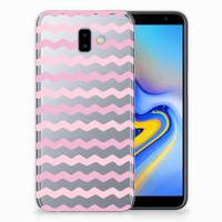 Samsung Galaxy J6 Plus (2018) | TPU bumper | Waves Roze