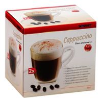 Scanpart - Cappuccino Kop en schotel - 2x32cl - thumbnail