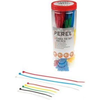 Set Met Nylon Kabelbinders - Verschillende Kleuren (300 St.)