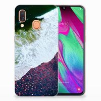 Samsung Galaxy A40 TPU Hoesje Sea in Space - thumbnail