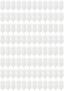 Behang Feathers Rol Grey