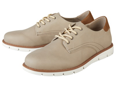 LIVERGY Heren schoenen (Beige, 42)