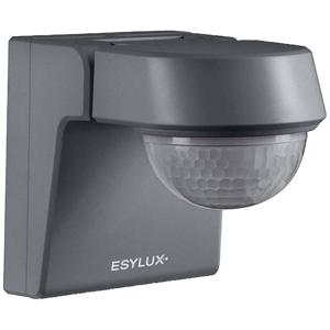 ESYLUX EM10025402 Bewegingsmelder Plafond, Wand, Opbouw (op muur) 280 ° Grijs IP55, IK07