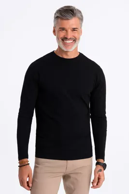 Ombre - Longsleeve Heren - Zwart - Urbina - Modaitalia