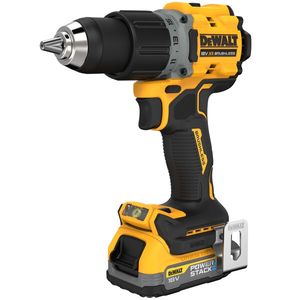 DeWalt DCD800E2T-QW Accu Boormachine | 18V XR | 2 x 18V Powerstack accu + Oplader | In Tstak - DCD800E2T-QW