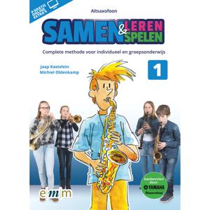 Hal Leonard Samen Leren Samenspelen Altsaxofoon 1 complete methode voor individueel en groepsonderwijs