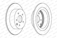 Ferodo Remschijf DDF1590C - thumbnail