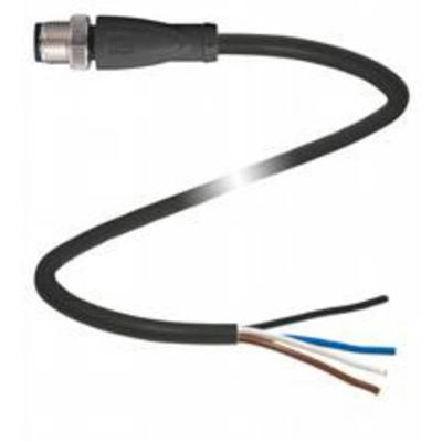 Pepperl+Fuchs 456424 Sensor/actuator connector, geassembleerd M12 Aantal polen (sensoren): 4 Stekker, recht 15.00 m 1 stuk(s)